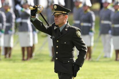 El general Henry Sanabria se posesiona como director de la Policía, en agosto de 2022.