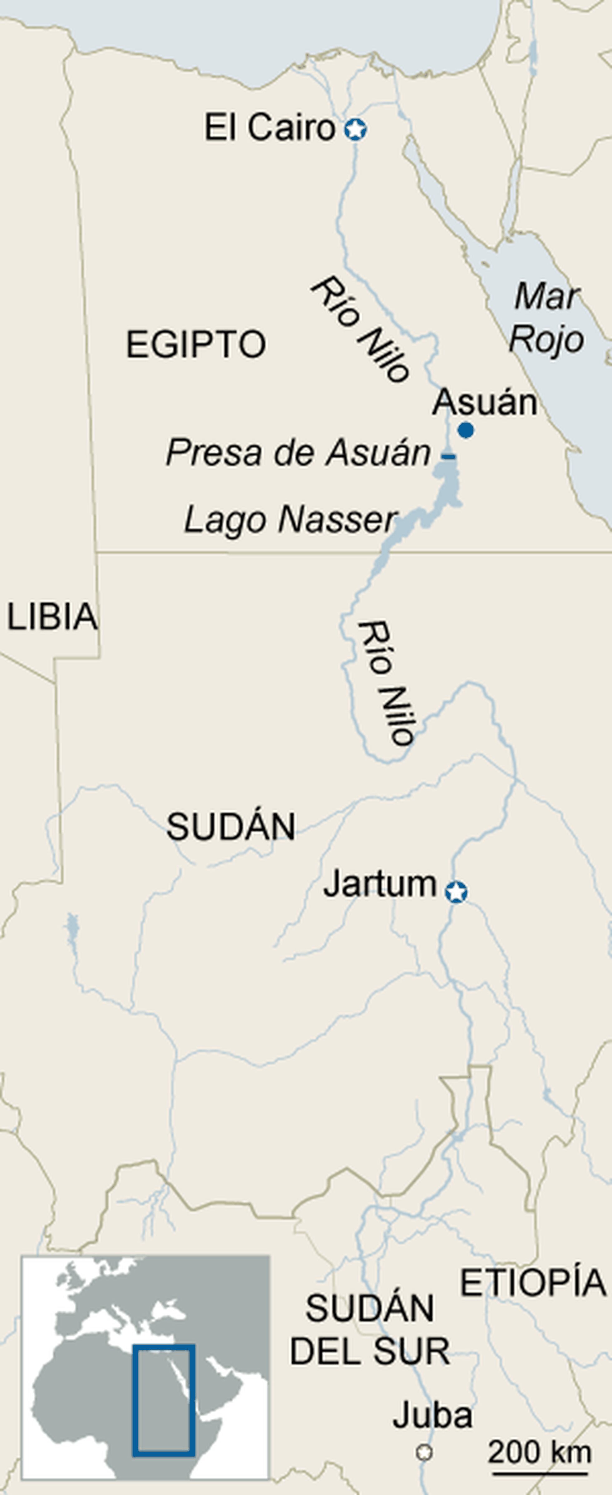 En Q Continente Se Encuentra Egipto Egipto lucha por retener su cuota del Nilo | Internacional | EL PAÍS