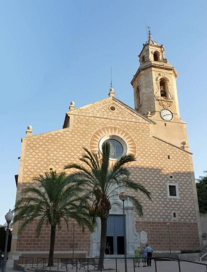 Imagen de la catedral de Sant Feliu en Constantí.