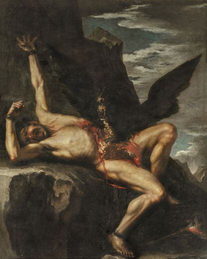El paroxismo en el tema de las &#039;Furias&#039; llega con Salvator Rosa en este lienzo datado hacia 1646-1648. 