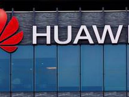 Logo de Huawei Technologies.