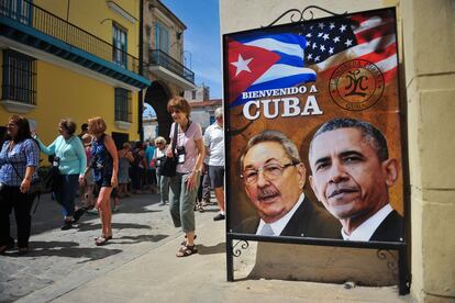 Una calle de La Habana este viernes.