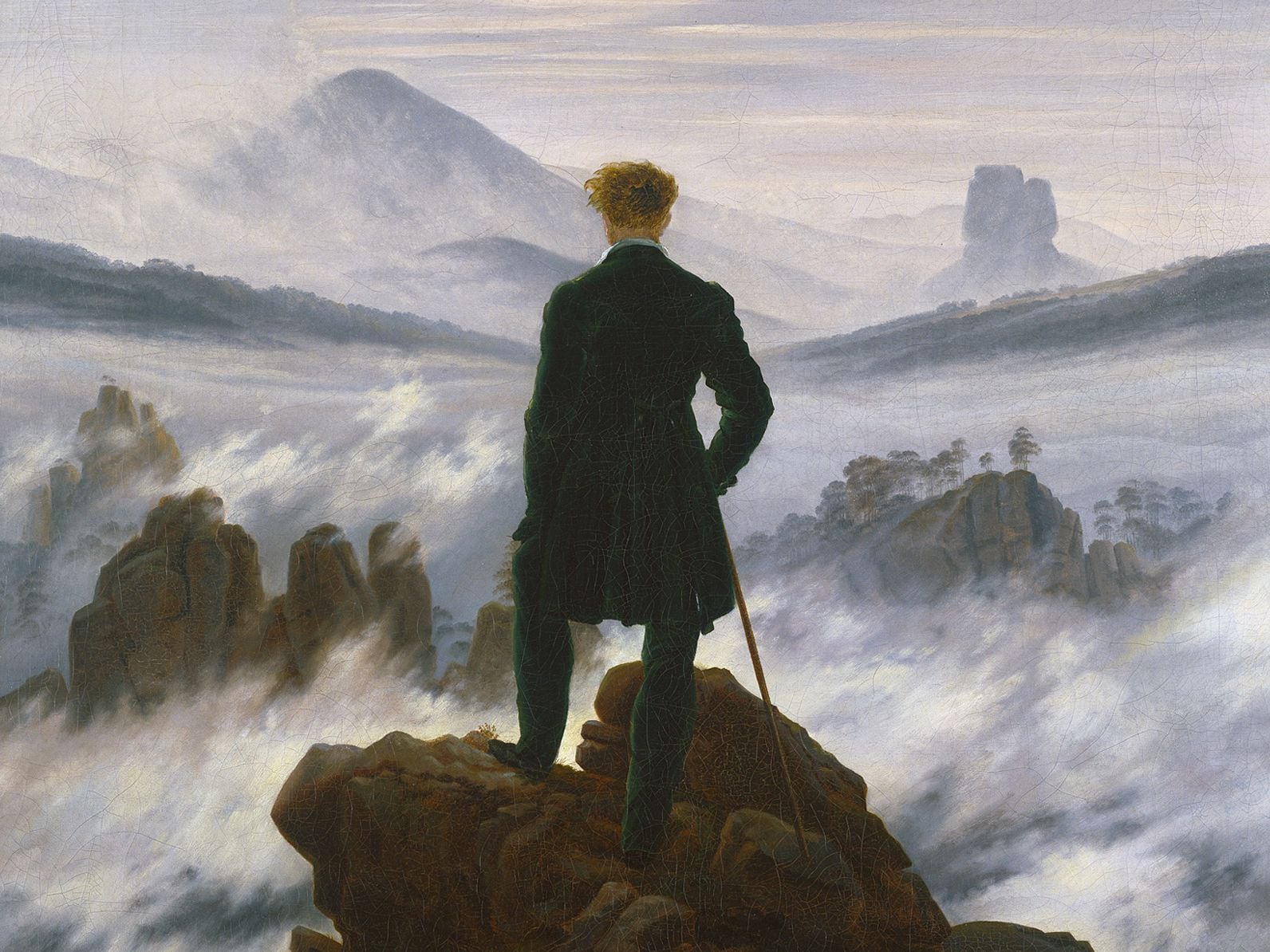 Caspar David Friedrich, el silencio melancólico de la naturaleza salvaje