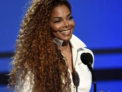 Janet Jackson, en la entrega de los premios BET en Los &Aacute;ngeles en 2015.