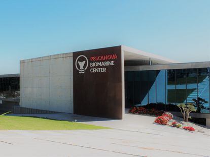 El Biomarine Center de Pescanova, inaugurado este lunes en O Grove (Pontevedra), en una imagen facilitada por la compañía.
