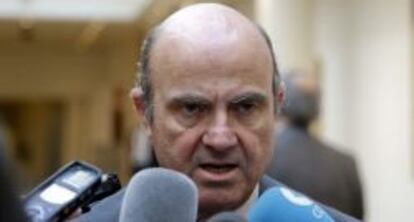 El ministro de Economía, Luis de Guindos.