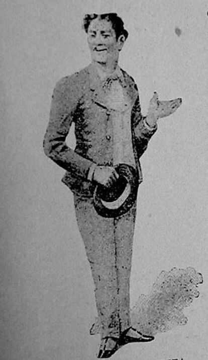 Representación de un esteta o gay en la obra del médico gaditano Cayetano del Toro 'La luz y la pintura’ (1901).