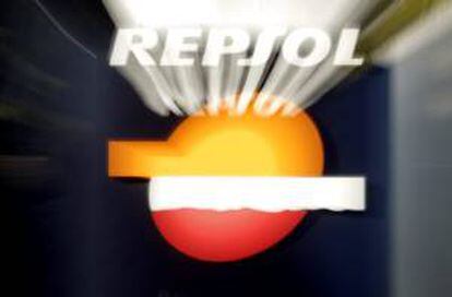 Logotipo de la petrolera española Repsol. EFE/Archivo