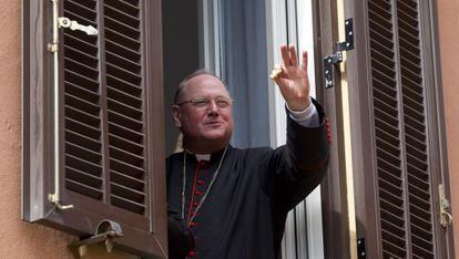 El cardenal Timothy Dolan el pasado 10 de marzo en Roma.