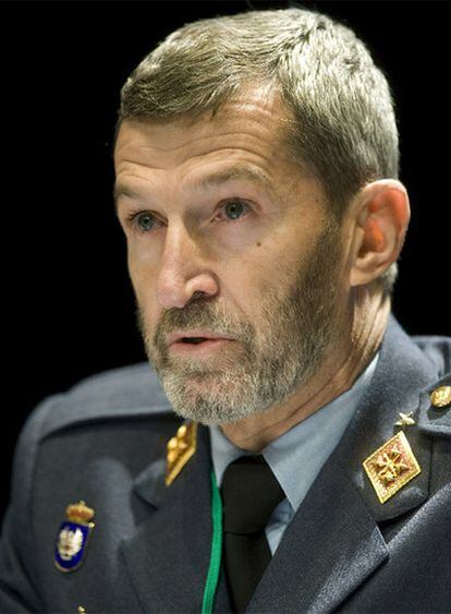 El general José Julio Rodríguez durante su intervención ante la Asamblea de Delegados de la OTAN, celebrada en Valencia.