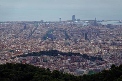 Vista de la ciutat de Barcelona la setmana passada.