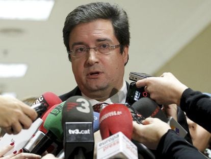 Óscar López, portavoz socialista en el Senado.