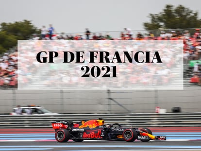 Max Verstappen en el circuito Paul Ricard, durante el Gran Premio de Francia de Fórmula 1 2021.