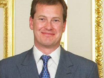 Lord Ivar Mountbatten primo de la reina Isabel II, en 2004. 