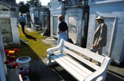 Cementerio en Nueva Orleans, en Luisana (Estados Unidos).