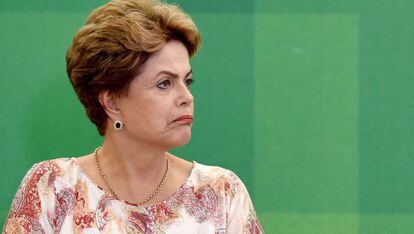 Dilma Rousseff en una ceremonia el 22 de octubre.