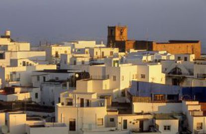 Vista del casco histórico de Mojácar, en Almería.
