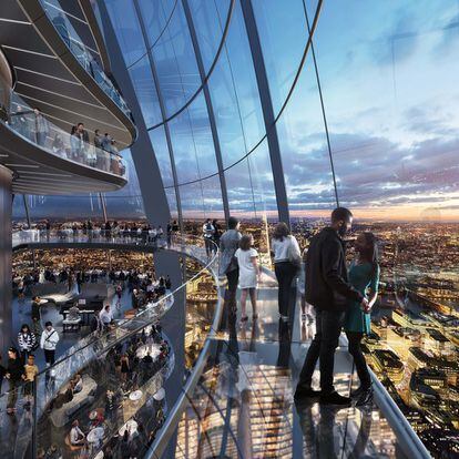 La City of London Corporation autorizó el pasado 13 de noviembre este proyecto, de J. Safra Group y Foster+Partners. Tendrá 12 plantas y vistas de 360 grados sobre la capital británica.