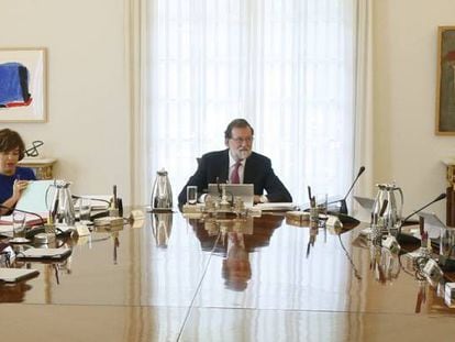 El Consejo de Ministros.