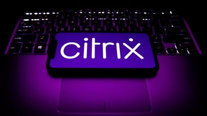 Logo de la empresa Citrix.