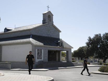 Mausoleo de la familia Franco-Polo en el cementerio de Mingorrubio en el distrito del Pardo.