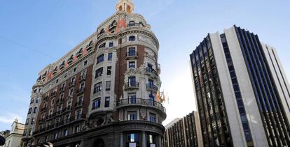 El edificio hist&oacute;rico del Banco de Valencia, donde CaixaBank ha trasladado su sede social