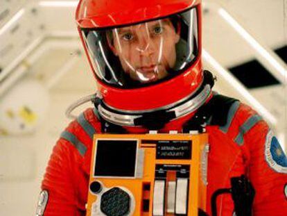 El astronauta Dave Bowman en '2001, odisea en el Espacio', de Kubrick.