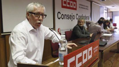 Ignacio Fern&aacute;ndez Toxo, secretario general de CC OO.