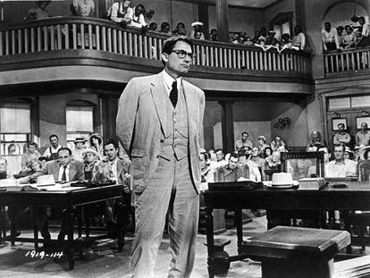 El abogado Atticus Finch en 'Matar a un ruiseñor'