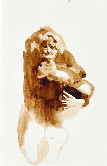 'Old Woman Breastfeeding', de Michael Armitage.