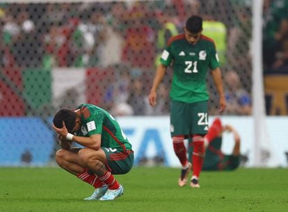 Mundial Qatar 2022: los jugadores de México después del partido contra Arabia Saudí