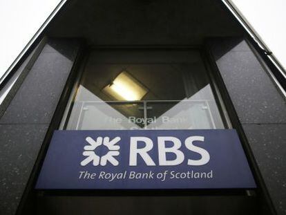 Una oficina del RBS, en el centro de Londres.