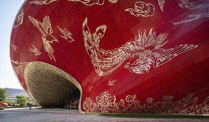 El Gran Teatro de Guangzhou, al sureste de China, un proyecto del estudio londinense SCA (Steven Chilton Architects). 