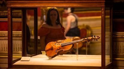 Uno de los Stradivarius propiedad de Patrimonio Nacional.