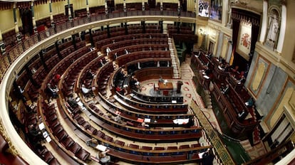 Pleno del Congreso celebrado el pasado 25 de marzo. / MARISCAL (EFE)