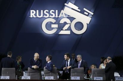 Reunión del G-20 hoy en Moscú.