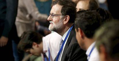 Rajoy, en el XIV Congreso nacional de Nuevas Generaciones del PP. 