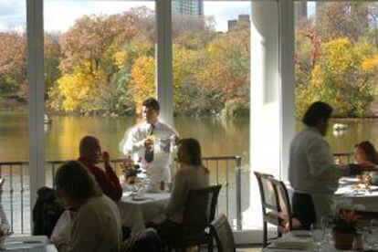 Restaurante Loeb Boat House, en Central Park (Nueva York).