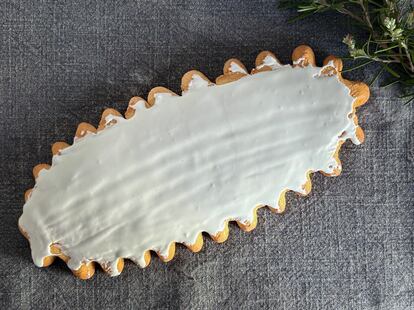 Así luce la torta de San Blas entera