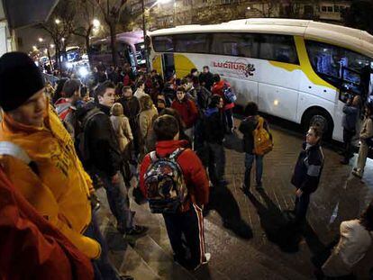 Autobús para alumnos del Sagrado Corazón