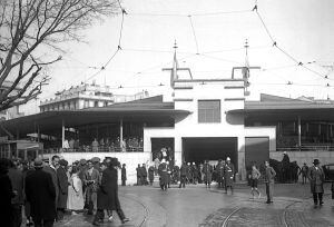 El mercado de Olavide en 1934.