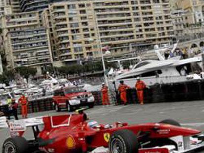 Gran actuación de Alonso en Mónaco