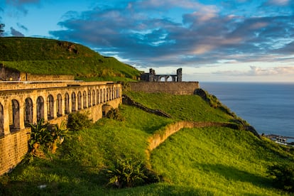 La Fortaleza de Brimstone, patrimonio mundial de la Unesco (San Cristóbal y Nieves).