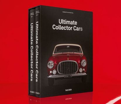 
Lo edita Taschen: 'Ultimate Collector Cars', dos volúmenes sobre coches de colección. Reúne 100 de los automóviles más exquisitos, y deseados de todos los tiempos.
Precio: 200 euros