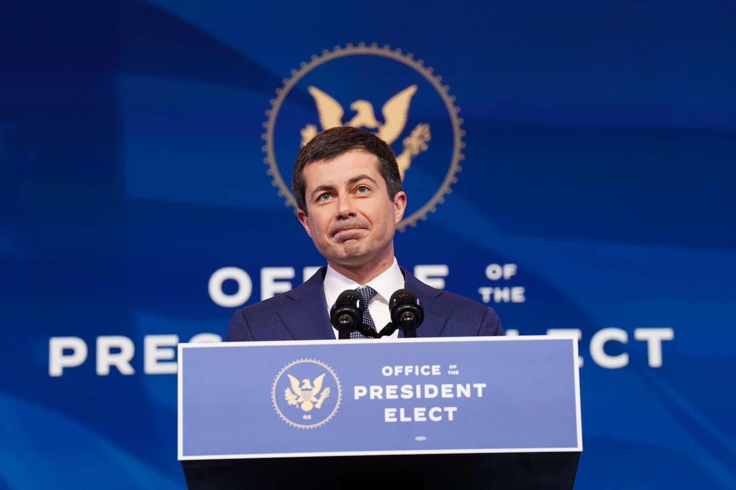 El ex candidato presidencial demócrata Pete Buttigieg nominado como secretario de Transporte por el presidente electo de Estados Unidos, Joe Biden.