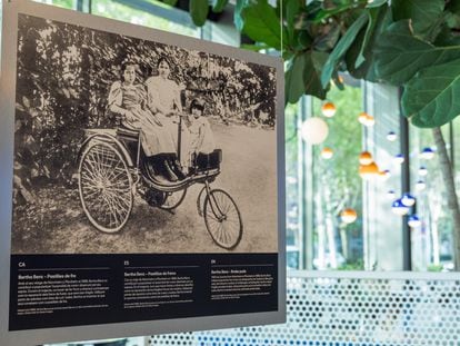 Bertha Benz en una fotografía de la exposición "Pioneras" cedida por la Casa Seat.