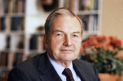 David Rockefeller, en una foto del 1981.