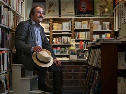 El escritor Rafael Reig en la librería Rafael Alberti de Madrid EN 2018. 