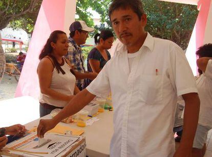 El periodista Moisés Sánchez