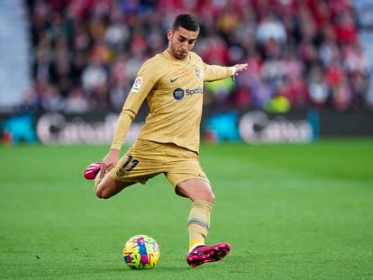 Ferran Torres, en el duelo ante el Almería.